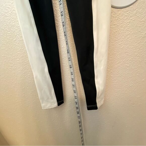 Weissman Elite Dance Costume unitard jumpsuit Black white Destination MT11202 MC - Picture 8 of 10